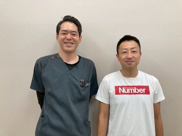 Y.Sさんとの施術後の写真