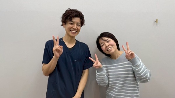 患者さんとのツーショット