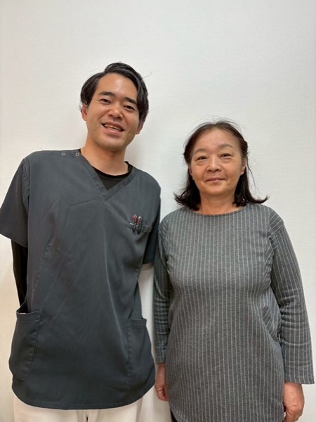 患者さんとのツーショット