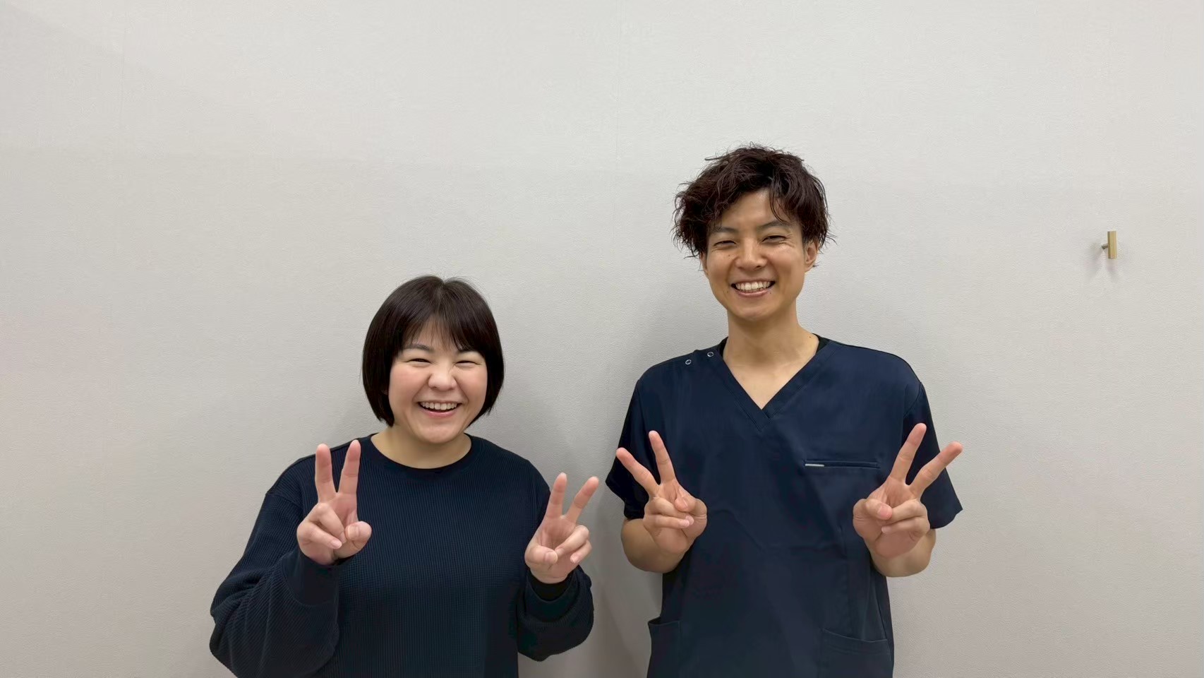 患者さんとのツーショット